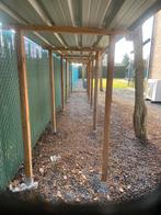 Overkapping voor opstapeling van hout 12 m, Tuin en Terras, 6 m³ of meer, Ophalen, Blokken