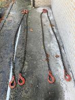 Set van 2x 2 sprong hijsketting (9,4 ton), Doe-het-zelf en Bouw, Lieren en Takels, Ophalen, Zo goed als nieuw