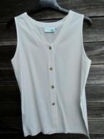Cassis : Ecru/Wit LangTopje in Maat 42 (2)., Vêtements | Femmes, Tops, Enlèvement ou Envoi, Cassis, Comme neuf, Blanc
