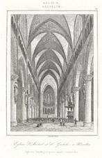 1844 - Bruxelles / Brussel / Sint Goedele / Ste Gudule, Antiquités & Art, Enlèvement ou Envoi