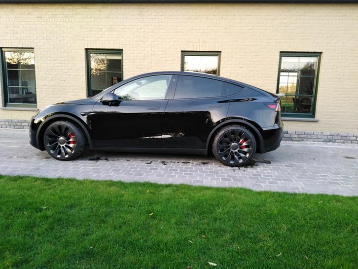 TOP OCCASIE,TESLA MODEL Y PERFORMANCE, FULL OPTION, Auto's, Tesla, Particulier, Model Y, 360° camera, 4x4, ABS, Achteruitrijcamera