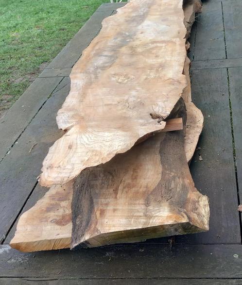Eiken boomstambladen, Doe-het-zelf en Bouw, Hout en Planken, Nieuw, Plank, Eiken, Ophalen