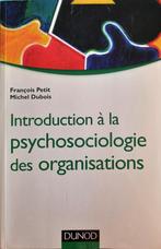 Introduction a la psychologie des organisations, Livres, Psychologie, Comme neuf, Psychologie sociale, Enlèvement ou Envoi