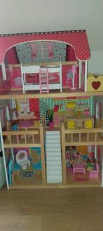 Houten poppenhuis, Kinderen en Baby's, Speelgoed | Houten speelgoed, Ophalen
