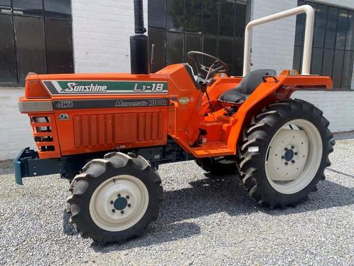 Kubota L1-18 tractor - 4x4 - servo - MICROTRACTORS.COM, Zakelijke goederen, Landbouw | Tractoren, tot 2500, Overige merken, tot 80 Pk