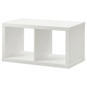 KALLAX - Armoire ouverte, blanche, 77x41cm, Enlèvement, Comme neuf