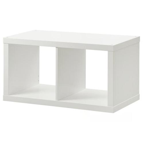 KALLAX - Open kast, wit, 77x41cm, Huis en Inrichting, Kasten | Stellingkasten, Zo goed als nieuw, Ophalen