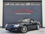 MERCEDES-BENZ SL 350 V6 (245ch) CABRIO 2004 93.000km !!, Cuir, Noir, Automatique, Carnet d'entretien