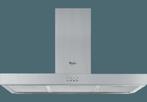 Hotte Whirpool AKR 552/2 IX 90 cm, Electroménager, Neuf, Recyclage, 400 à 600 m³/h, Hotte murale