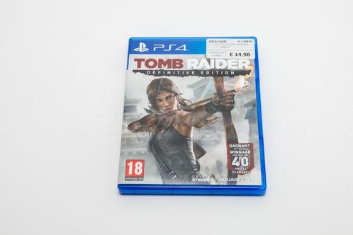 PS4 Tomb Raider Definitive Edition, Games en Spelcomputers, Games | Sony PlayStation 4, Zo goed als nieuw, Avontuur en Actie, 1 speler