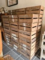 Oude houten fruitkisten appelkisten fruitkist, Huis en Inrichting, Woonaccessoires | Kisten, Zo goed als nieuw, Ophalen