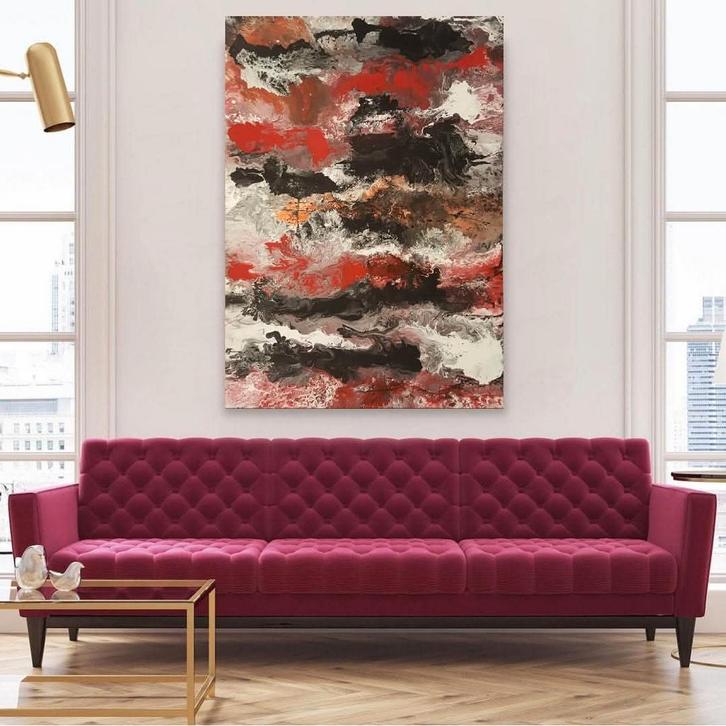 TEMPTATION, Antiek en Kunst, Kunst | Schilderijen | Abstract, Ophalen