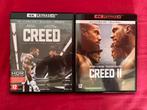 Creed 1 & 2 (4K Ultra HD + Blu Ray) met NL OT op 4K, CD & DVD, Blu-ray, Comme neuf, Enlèvement ou Envoi, Sport et Fitness