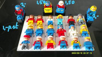 Duplo, marktkraam, auto's, dieren en poppetjes. beschikbaar voor biedingen