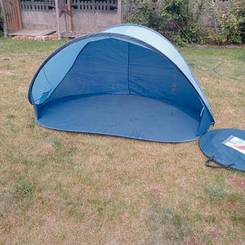 Pop up windscherm/strandtent blauw beschikbaar voor biedingen