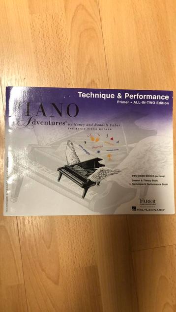 Piano adventures (deel 1) technique & performance beschikbaar voor biedingen