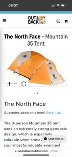 The North Face mountain 35, Caravans en Kamperen, Tenten, Zo goed als nieuw