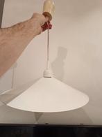 Mooie retro Hanglamp wit, Ophalen, Zo goed als nieuw