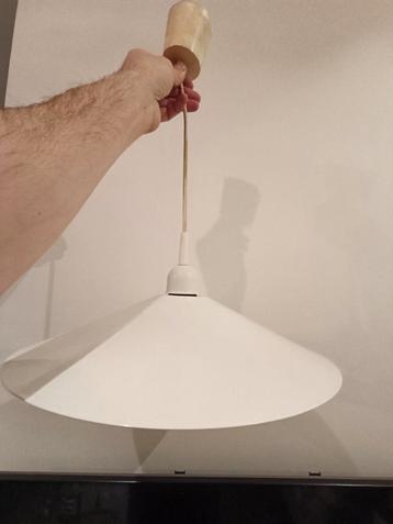 Mooie retro Hanglamp wit beschikbaar voor biedingen
