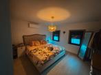 Kingsize Bed en matras, Huis en Inrichting, Ophalen, Gebruikt, Tweepersoons, Landelijk