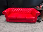 Chesterfield 3 zit zetel rood origineel nieuwstaat, Ophalen, Zo goed als nieuw