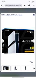 Playstation 5 PRO White, Games en Spelcomputers, Spelcomputers | Sony PlayStation 5, Ophalen, Nieuw, Playstation 5