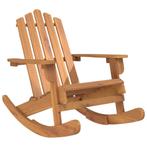 Schommelstoel Adirondack massief acaciahout, Ophalen of Verzenden, Nieuw