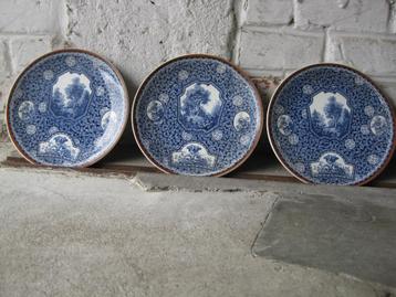 3 oude Franz Anton Mehlem Boon borden beschikbaar voor biedingen