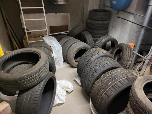 Lot de pneus, Auto diversen, Autosport-onderdelen, Zo goed als nieuw, Ophalen