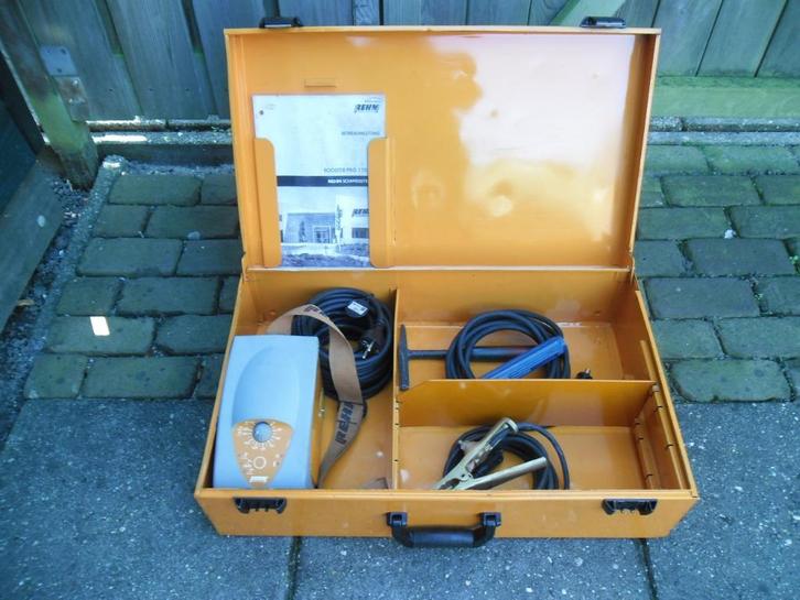 Rehm Booster pro 170 lasapparaat, Doe-het-zelf en Bouw, Gereedschap | Lasapparaten, Gebruikt, Elektroden, 150 tot 250 ampère, Ophalen
