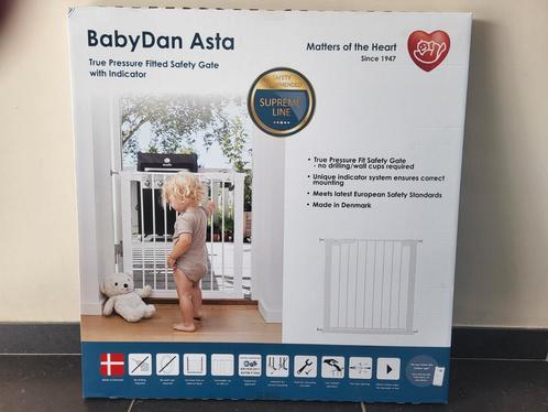 NIEUW wit deurhekje, Kinderen en Baby's, Traphekjes, Nieuw, Klemhekje, Metaal of IJzer, minder dan 100 cm, Ophalen