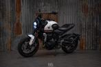 Triumph Trident: Crystal White, Entreprise, Plus de 35 kW, Permis Moto A2 minimum, 3 cylindres