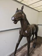 Groot bronzen paard, Antiek en Kunst, Ophalen, Brons