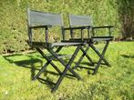 2 opvouwbare managerstoelen, Ophalen, Gebruikt, Régisseur, Minder dan 75 cm