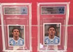 Panini+WC 2010+Lionel Messi+geen PSA+MESSI+2 kaarten, Ophalen of Verzenden, Zo goed als nieuw, Poster, Plaatje of Sticker