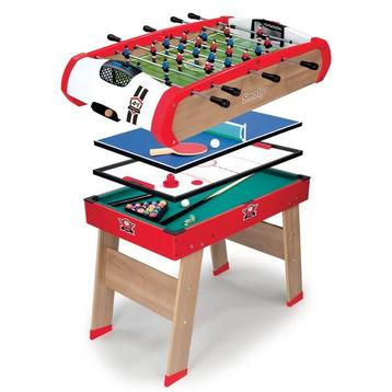 Multijeux : Baby Foot, Billard, Ping-Pong et Hockey, Enlèvement, Utilisé