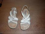 Witte lederen sandalen - TAMARIS - maat 39, Kleding | Dames, Ophalen of Verzenden