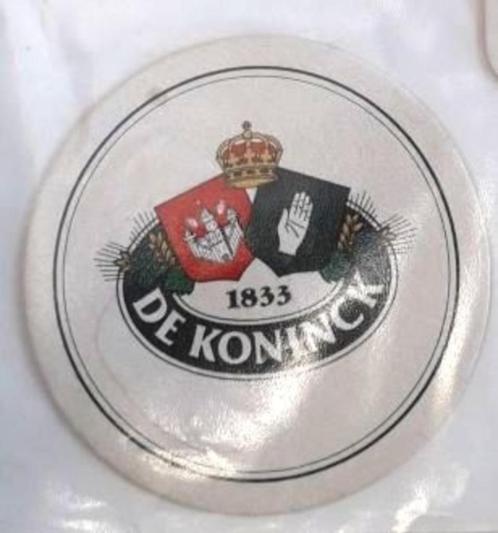2 bierviltjes "De Koninck" - De Antwerpse gilden, Verzamelen, Biermerken, Gebruikt, Viltje(s), De Koninck, Ophalen of Verzenden