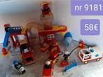 Lego duplo Brandweerkazerne nr 9181, Kinderen en Baby's, Speelgoed | Duplo en Lego, Ophalen of Verzenden, Zo goed als nieuw, Duplo