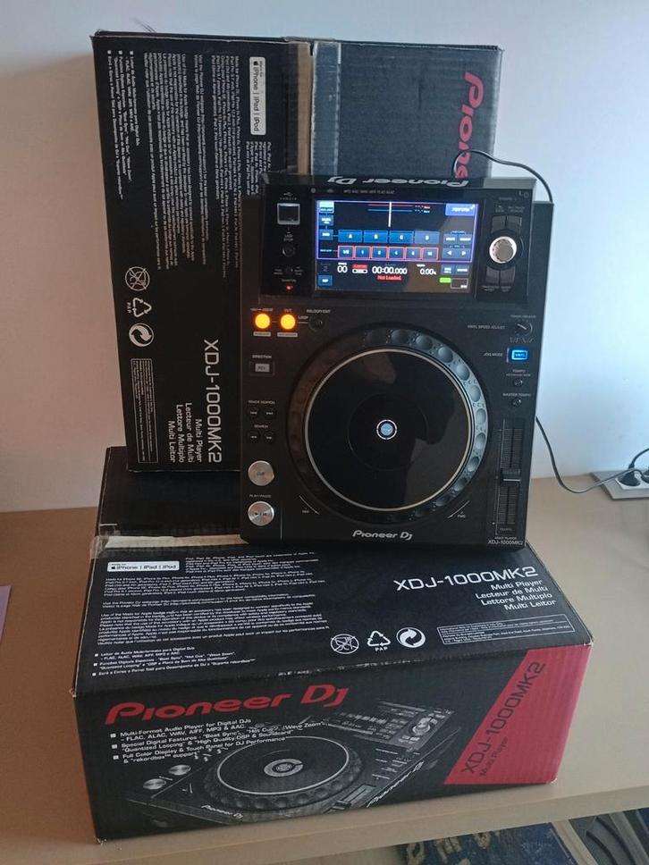 DJ-MULTIPLAYERS XDJ 1000MK2 (2 stuks), Muziek en Instrumenten, Dj-sets en Draaitafels, Zo goed als nieuw, Dj-set, Pioneer, Ophalen