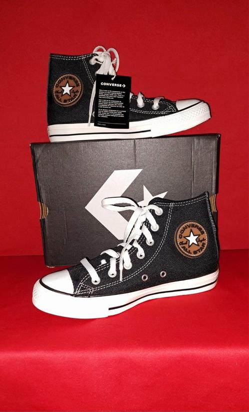 Converse  hide zwart/honing/ vintage wit, Kleding | Dames, Schoenen, Nieuw, Oranje, Ophalen of Verzenden