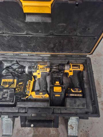 Dewalt set, Ophalen of Verzenden, Zo goed als nieuw, Boormachine