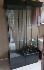Kubusvormige vitrinekasten, Huis en Inrichting, Ophalen, 200 cm of meer, 50 tot 100 cm, Glas