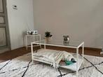 IKEA - Set 2 Salontafels - Wit/Glas, Huis en Inrichting, Ophalen
