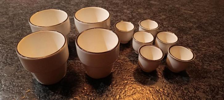 Mosa hotelporselein, Huis en Inrichting, Keuken | Servies, Gebruikt, Kop(pen) en/of Schotel(s), Overige stijlen, Porselein, Ophalen