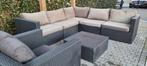 loungeset met kussens en kussenbox, Tuin en Terras, Ophalen, Gebruikt, Loungeset