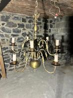 Lustre bougies ronde, Huis en Inrichting, Ophalen, Gebruikt, Metaal, Classique