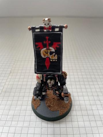 Chapelain/Chaplain Terminator Dark Angels peint métal W40K beschikbaar voor biedingen
