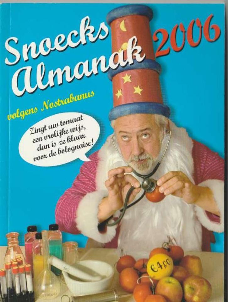 Snoeck's almanach voor 2006 Volgens Nostrabanus,, Boeken, Humor, Nieuw, Verhalen, Ophalen of Verzenden