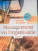 Fred Rorink - Gestion et organisation (Comme neuf), Livres, Livres d'étude & Cours, Enlèvement ou Envoi, Comme neuf, Enseignement supérieur